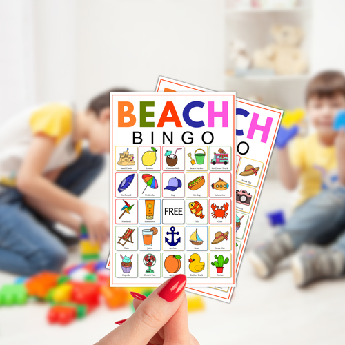Beach Bingo Game