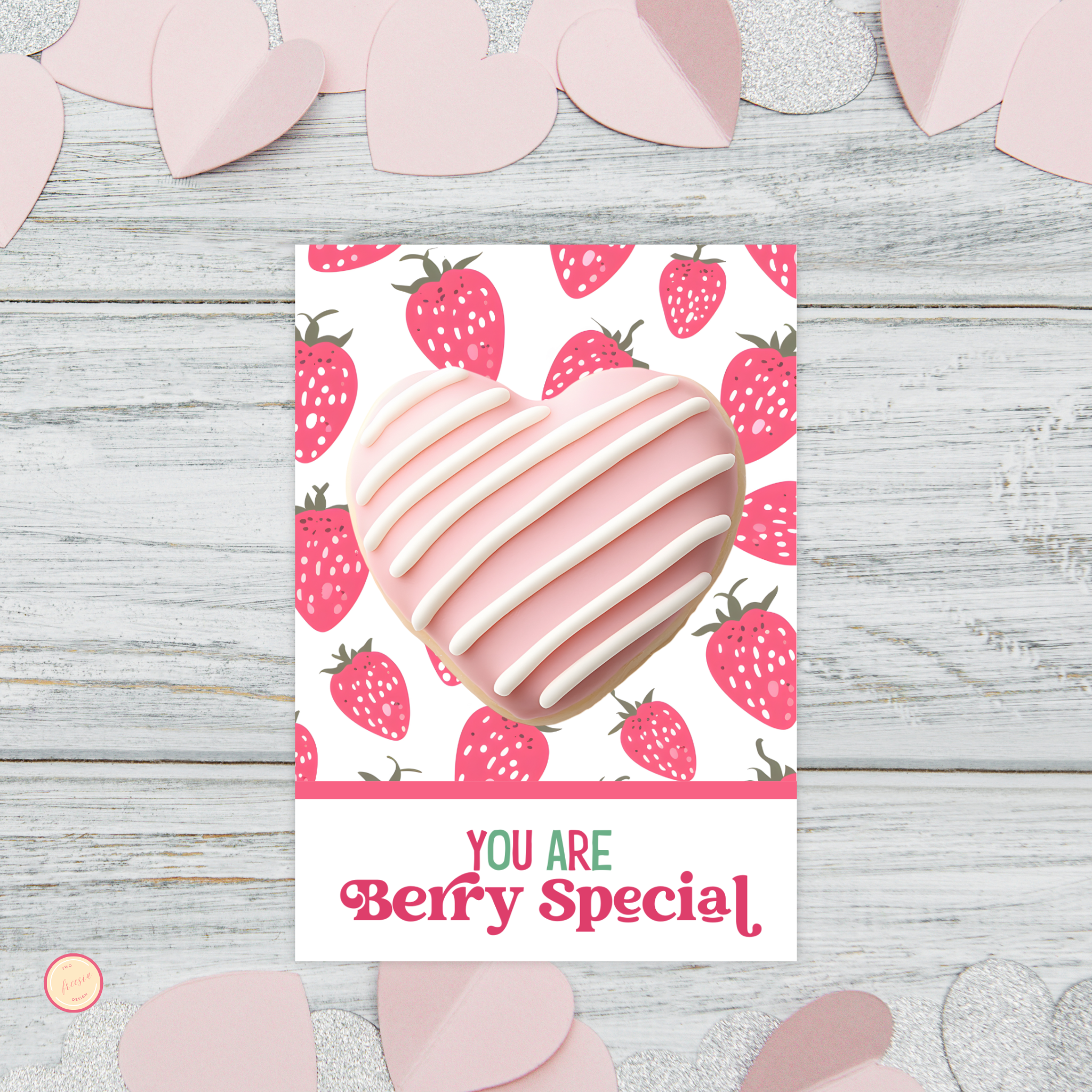 Berry Special Cookie Card