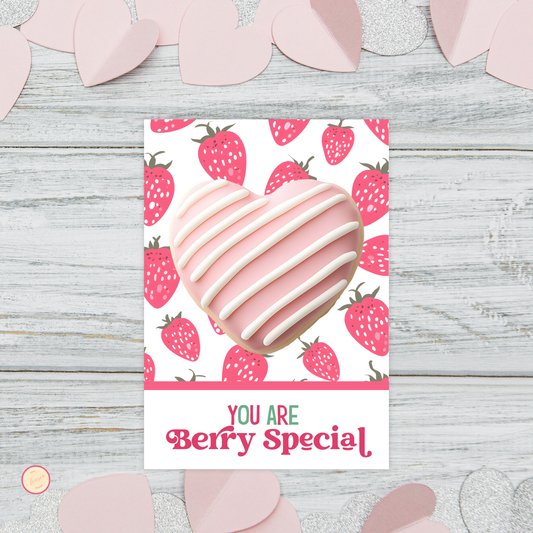 Berry Special Cookie Card