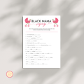 Black Mama Saying Game - Pink