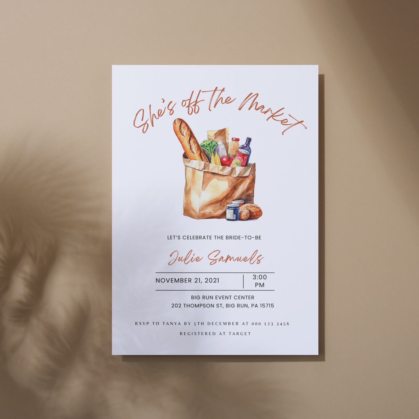 She's Off the Market Invitation Bundle