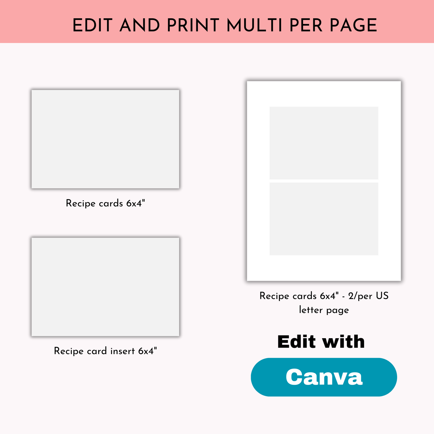Fresh Off The Market Recipe Card