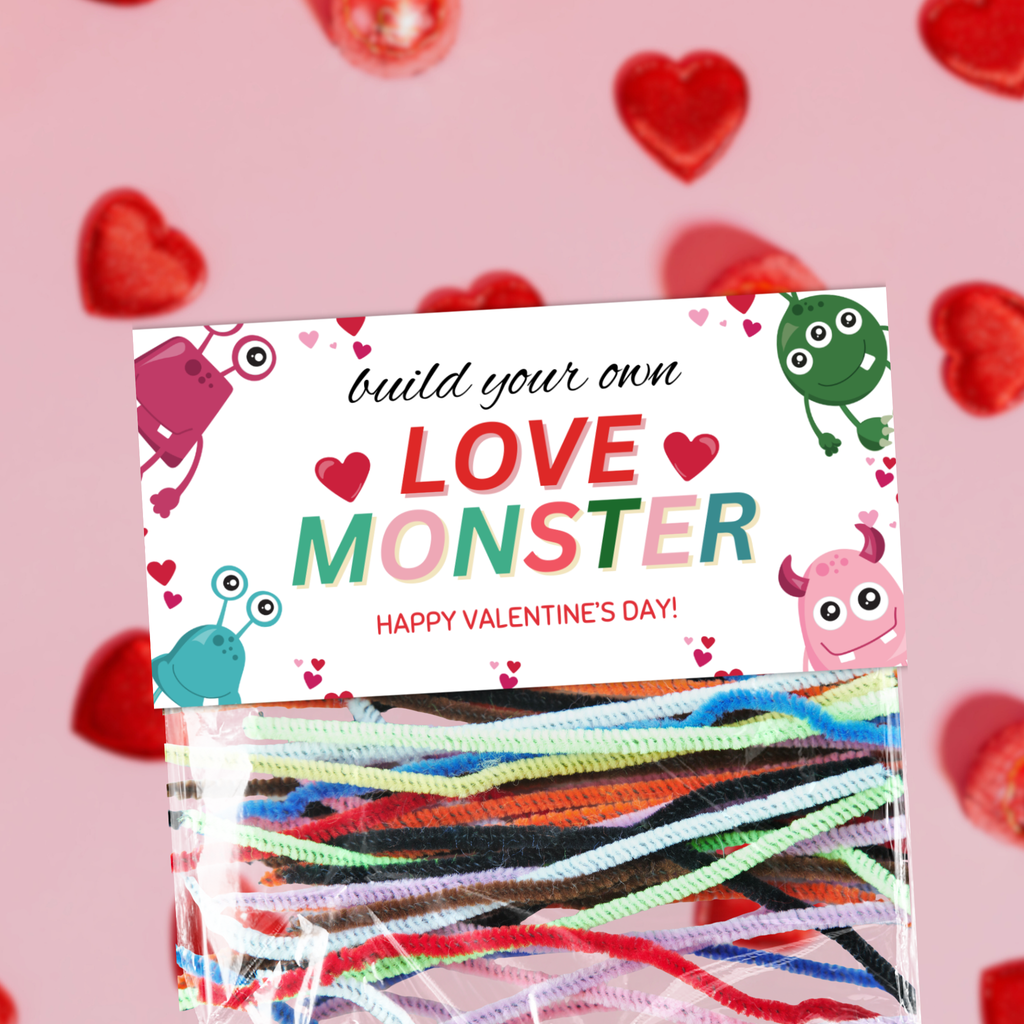 Build Your Love Monster Bag Topper