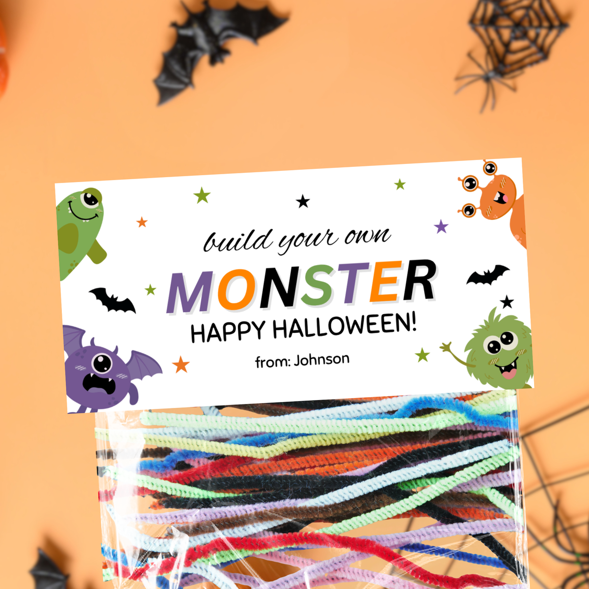 BYO Monster Bag Topper - Halloween