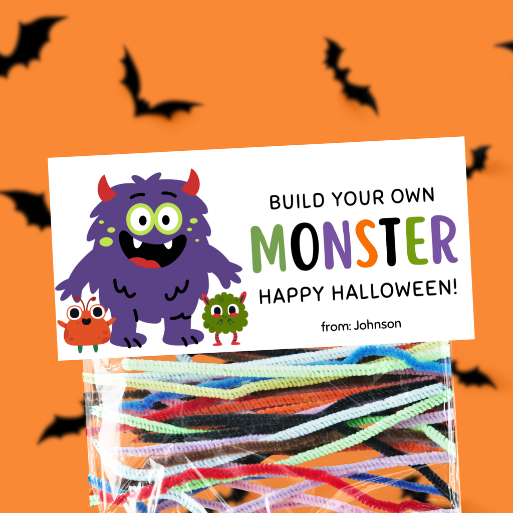 Halloween BYO Monster Bag Topper