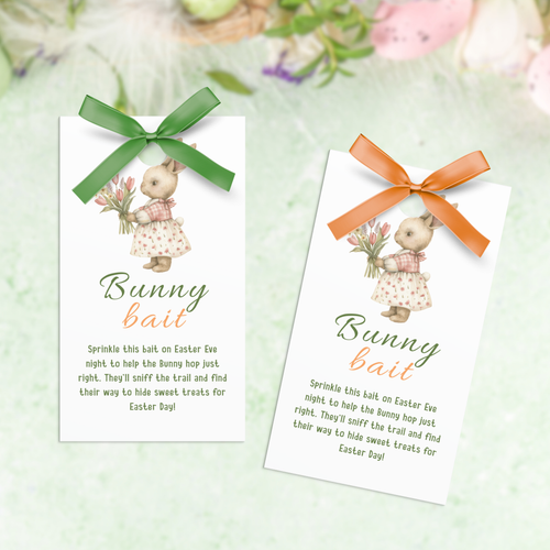 Bunny Bait Gift Tag