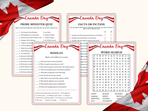 8 Canada Day Game Bundle