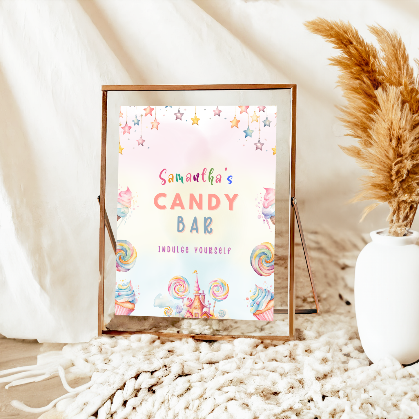 Sweet Birthday Table Signs