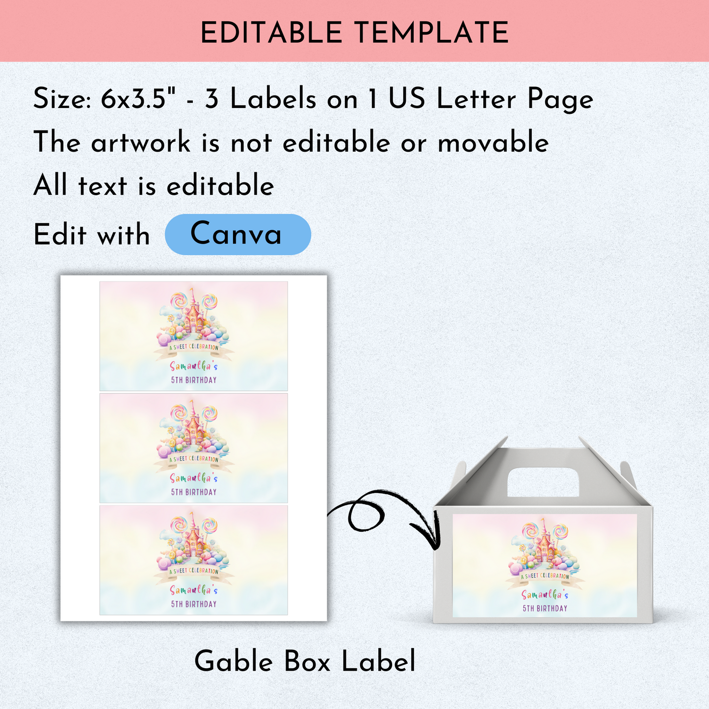 Sweet Celebration Birthday Favor Bundle