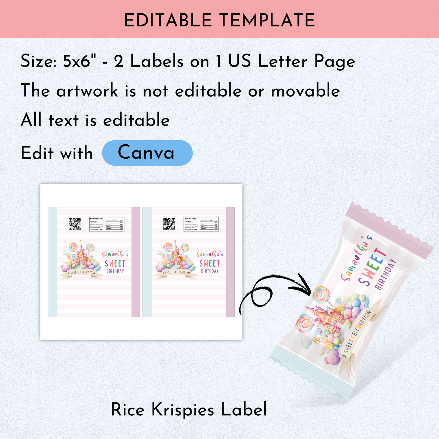Sweet Celebration Birthday Favor Bundle