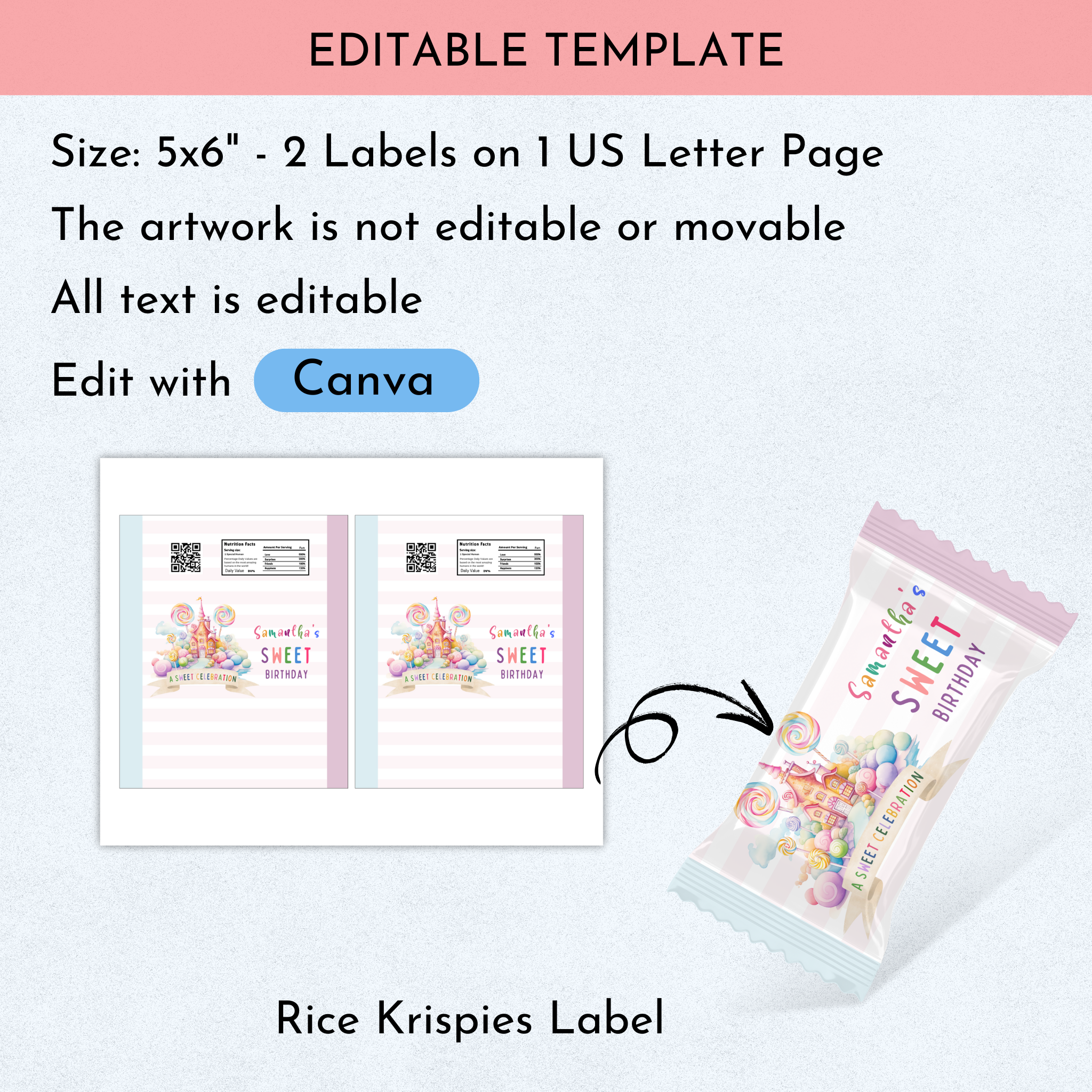 Sweet Celebration Birthday Favor Bundle