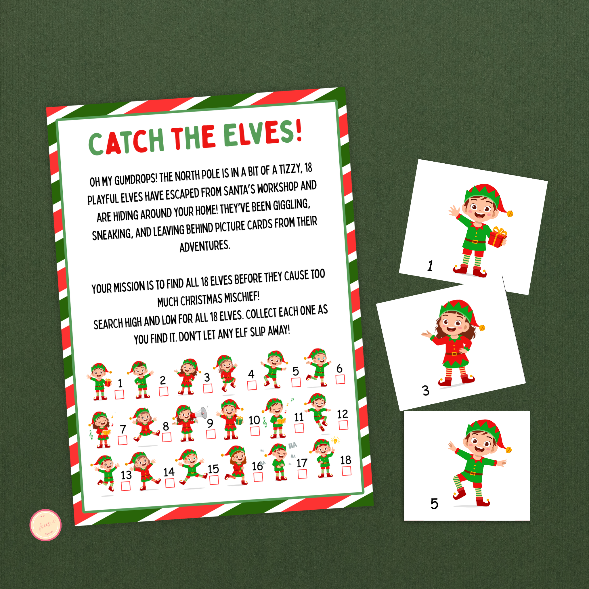 Catch the Elves | Scavenger Hunt