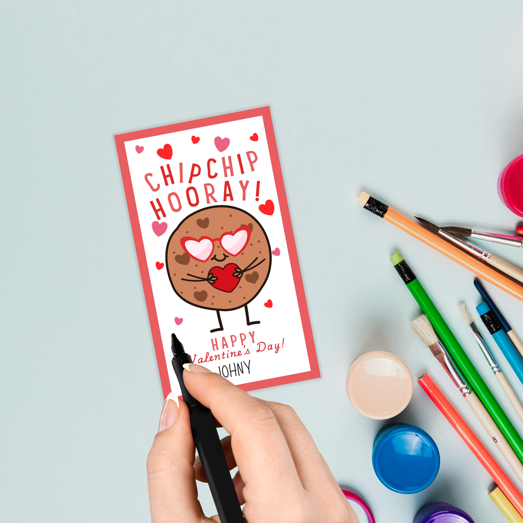 Valentine's Cookie Day Tag