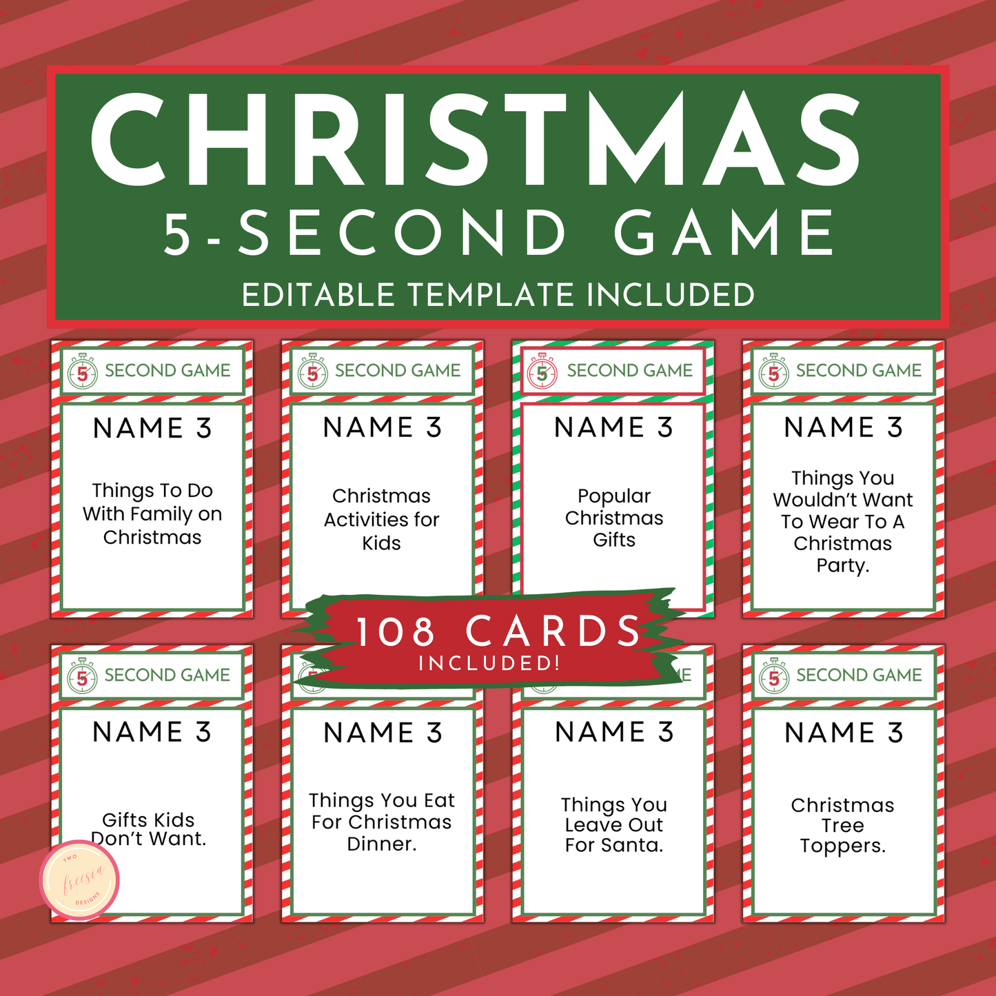 Christmas 5 Second Game 02