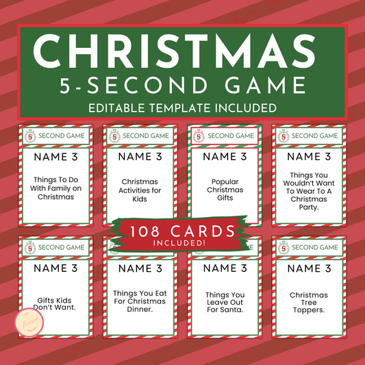 Christmas 5 Second Game 02