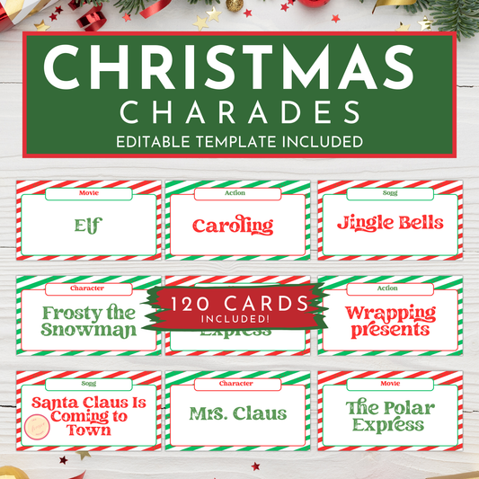 Christmas Charades Game 01