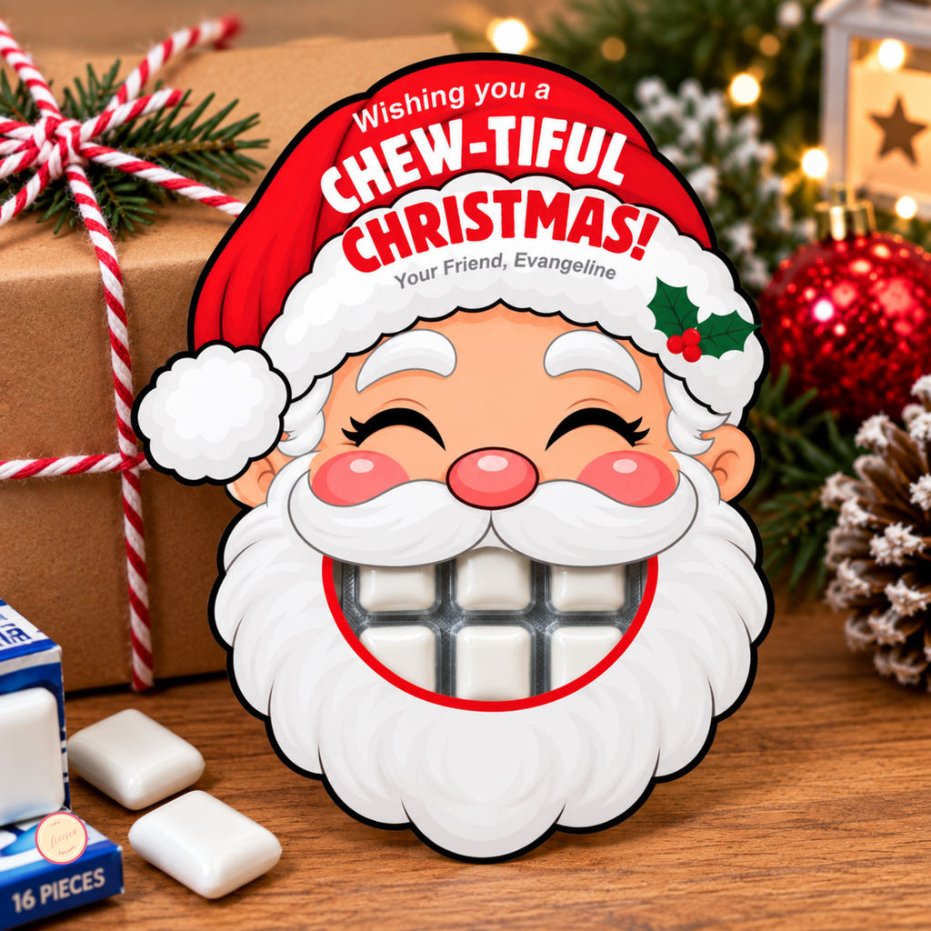 Santa Chewing Gum Holder