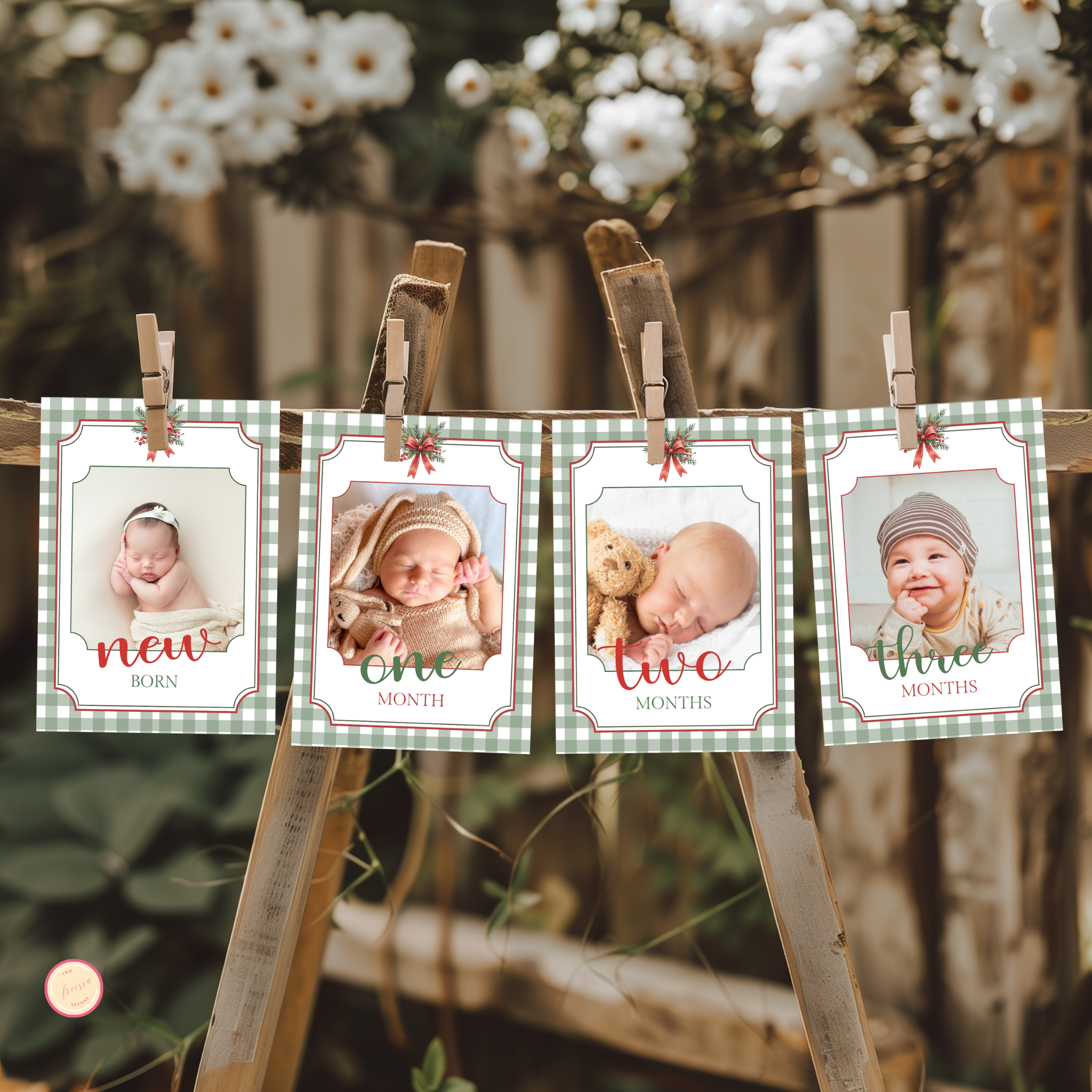 Christmas Birthday Photo Banner | CV76
