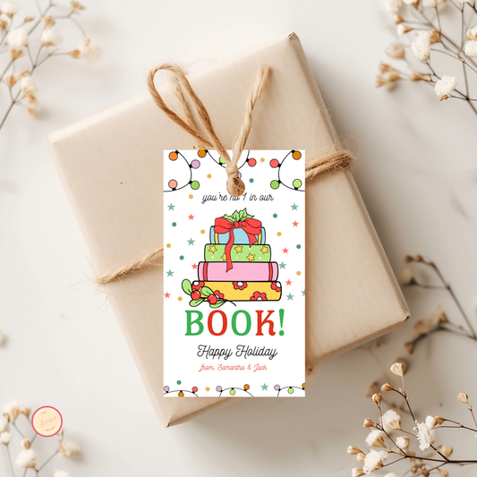 No. 1 in Our Book Christmas Gift Tag