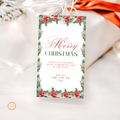 Christmas Gift Tag | Red and Green