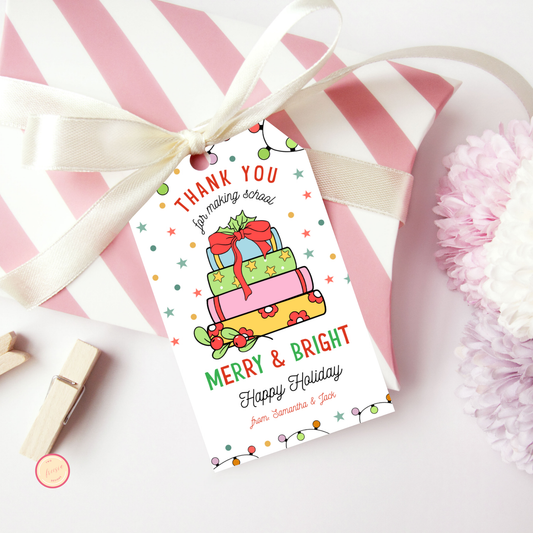 Christmas Gift Tag | Teacher Appreciation