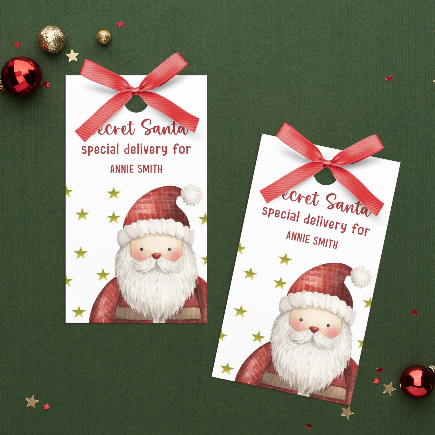 Secret Santa Gift Tag