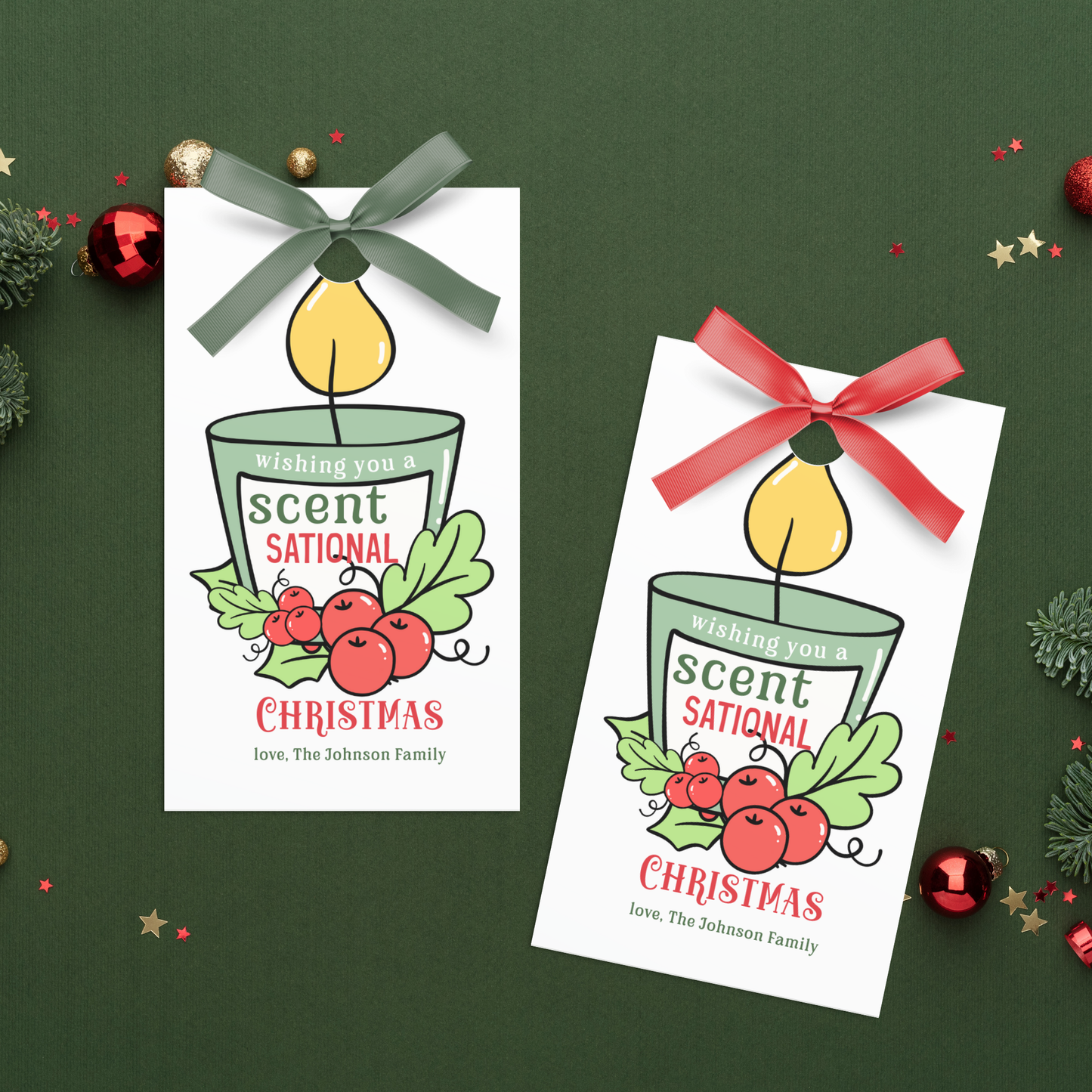 Wishing you a Scentsational Christmas Gift Tag