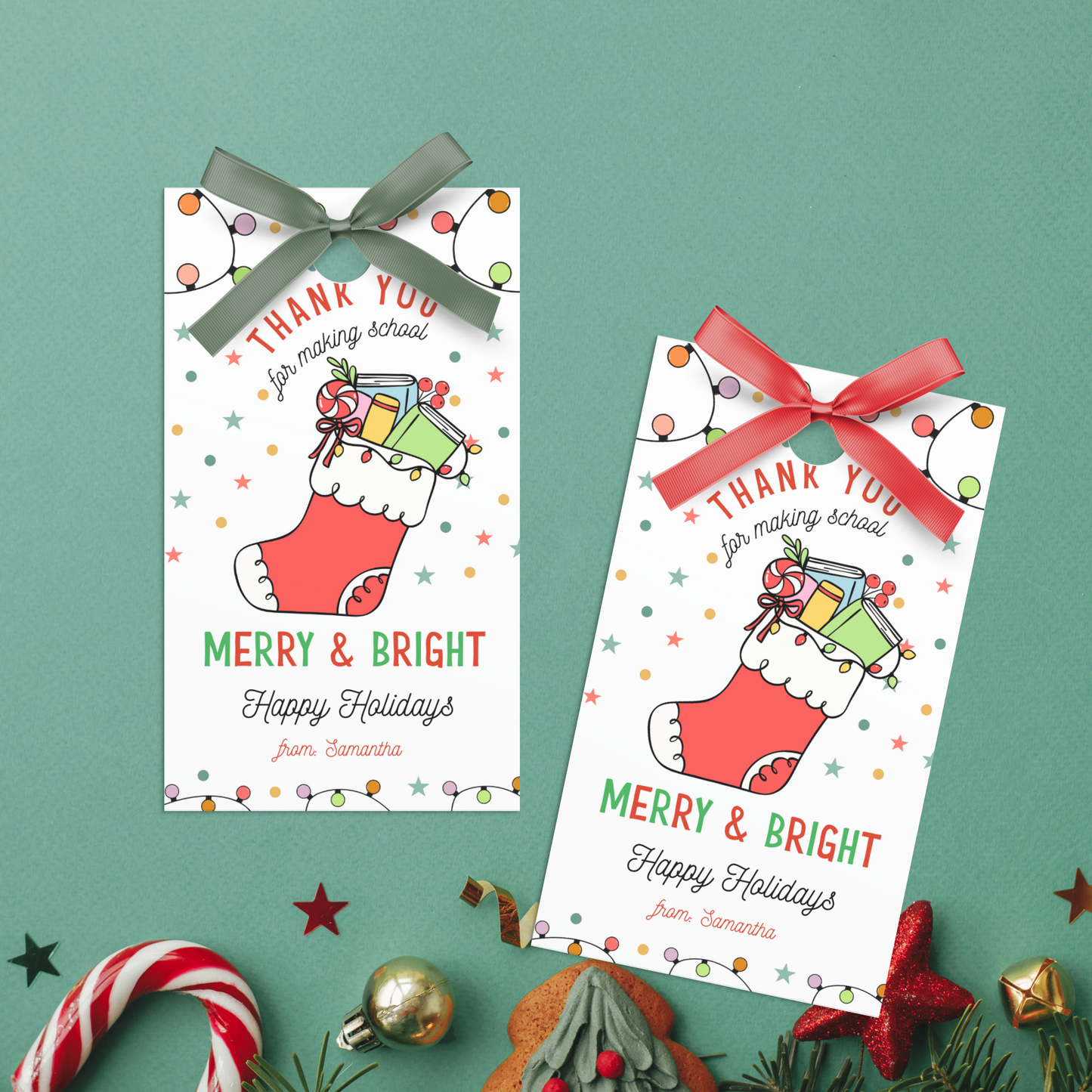 Christmas Gift Tag | Teacher Appreciation 01