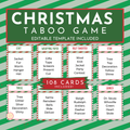 Christmas Taboo Game 01