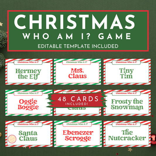 Christmas Who Am I? Game 01