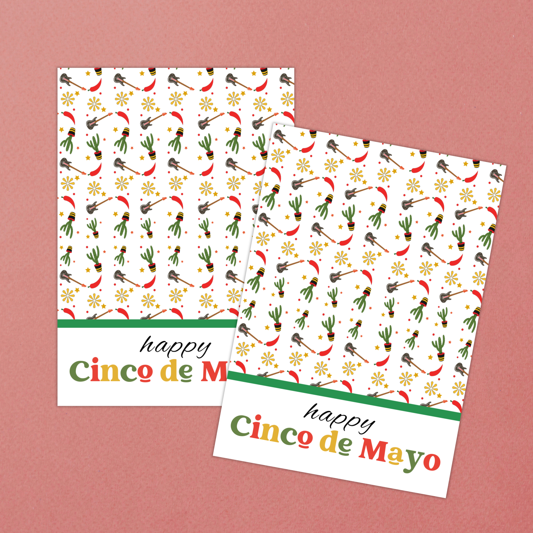 Cinco de Mayo Cookie Card