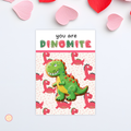 Dinosaur Cookie Card