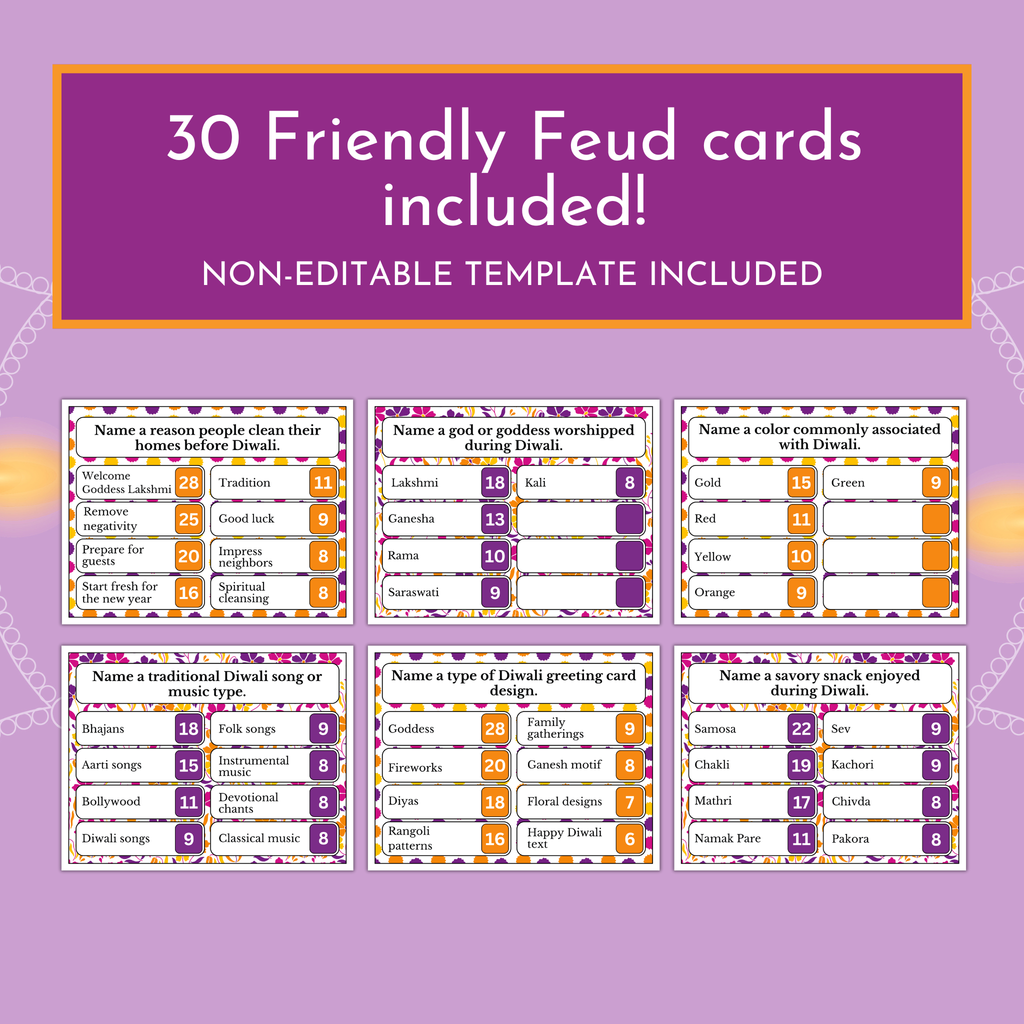 Diwali Party Game Bundle