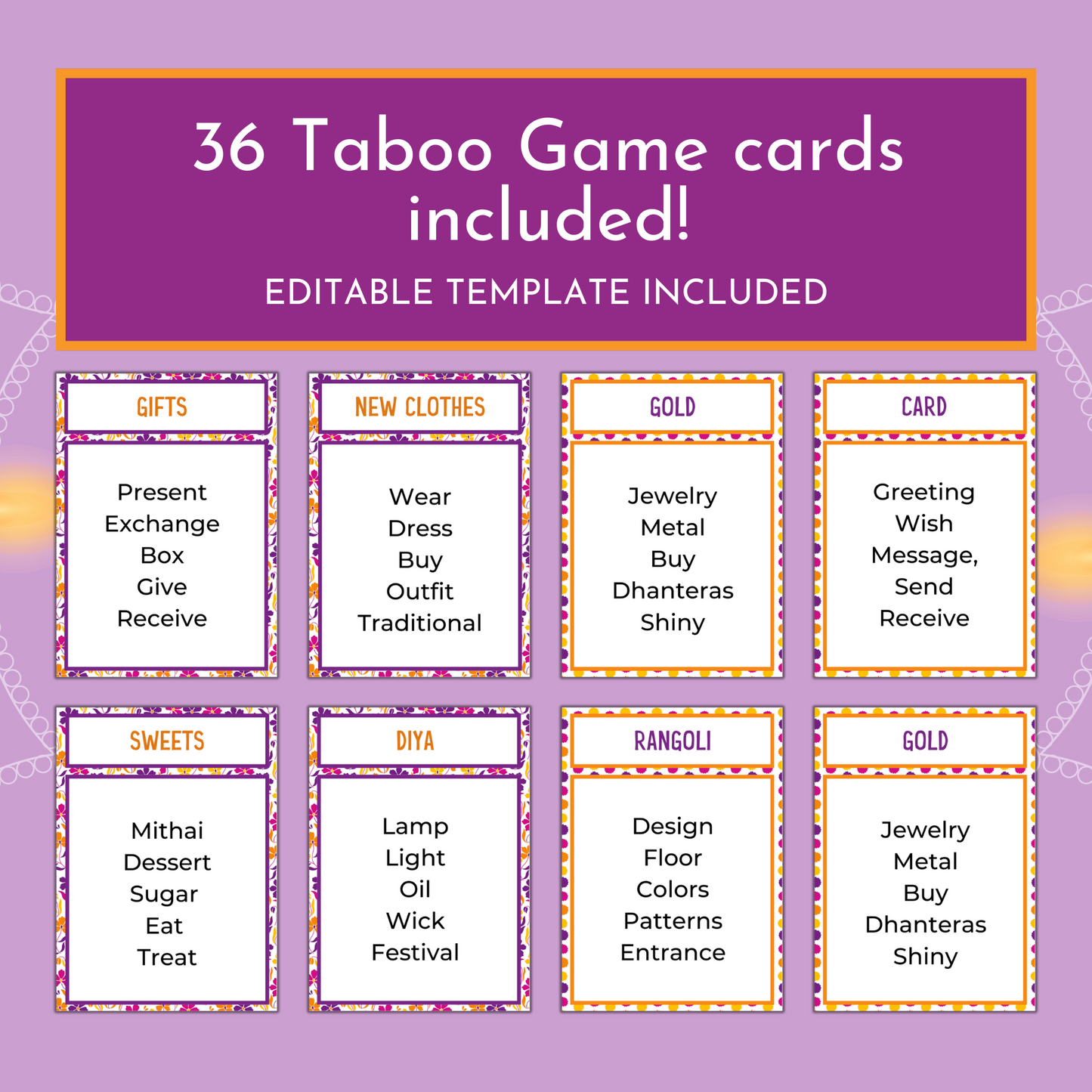 Diwali Party Game Bundle