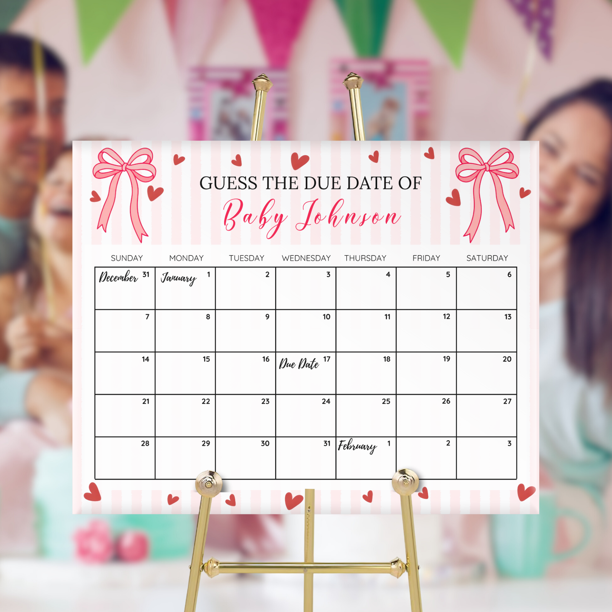 Valentine Baby Shower Bundle | A Little Sweetheart