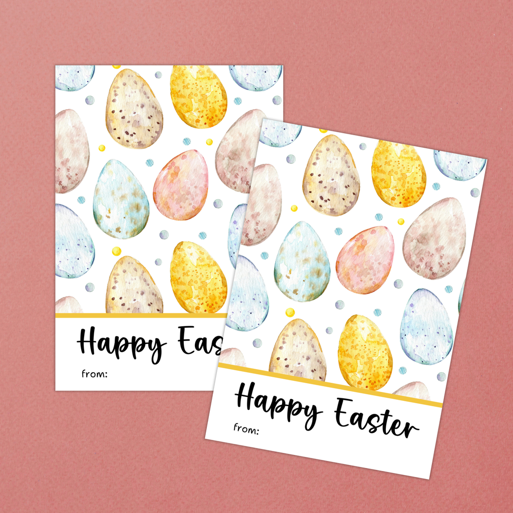 Happy Easter Cookie Card