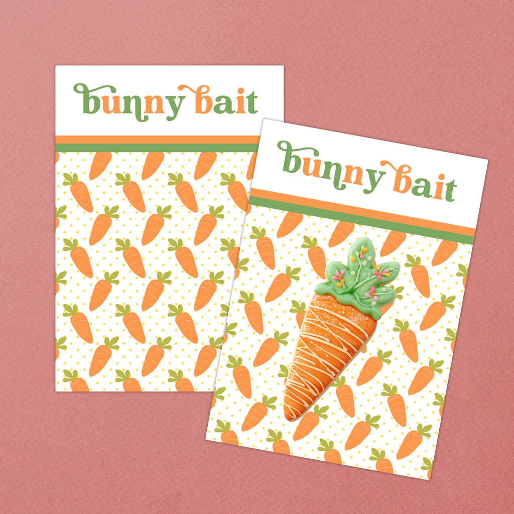 Bunny Bait Cookie Card