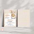 Mouse and Cookie Invitation Template