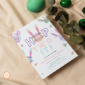 Hop Two It Birthday Invitation Template
