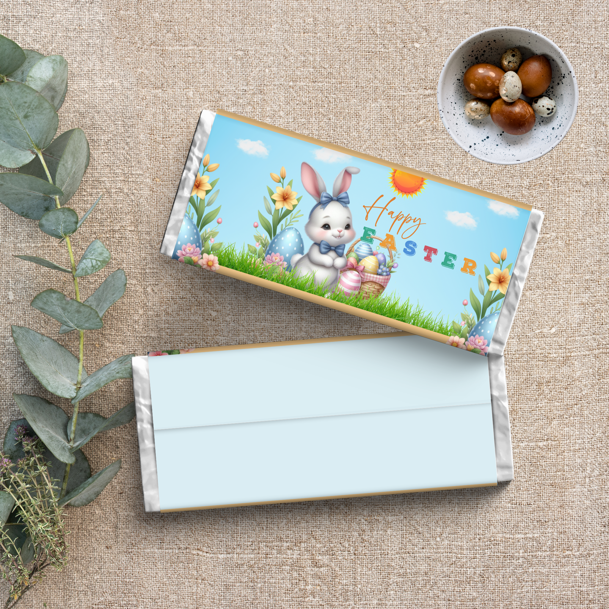 Easter Bunny Chocolate Wrapper