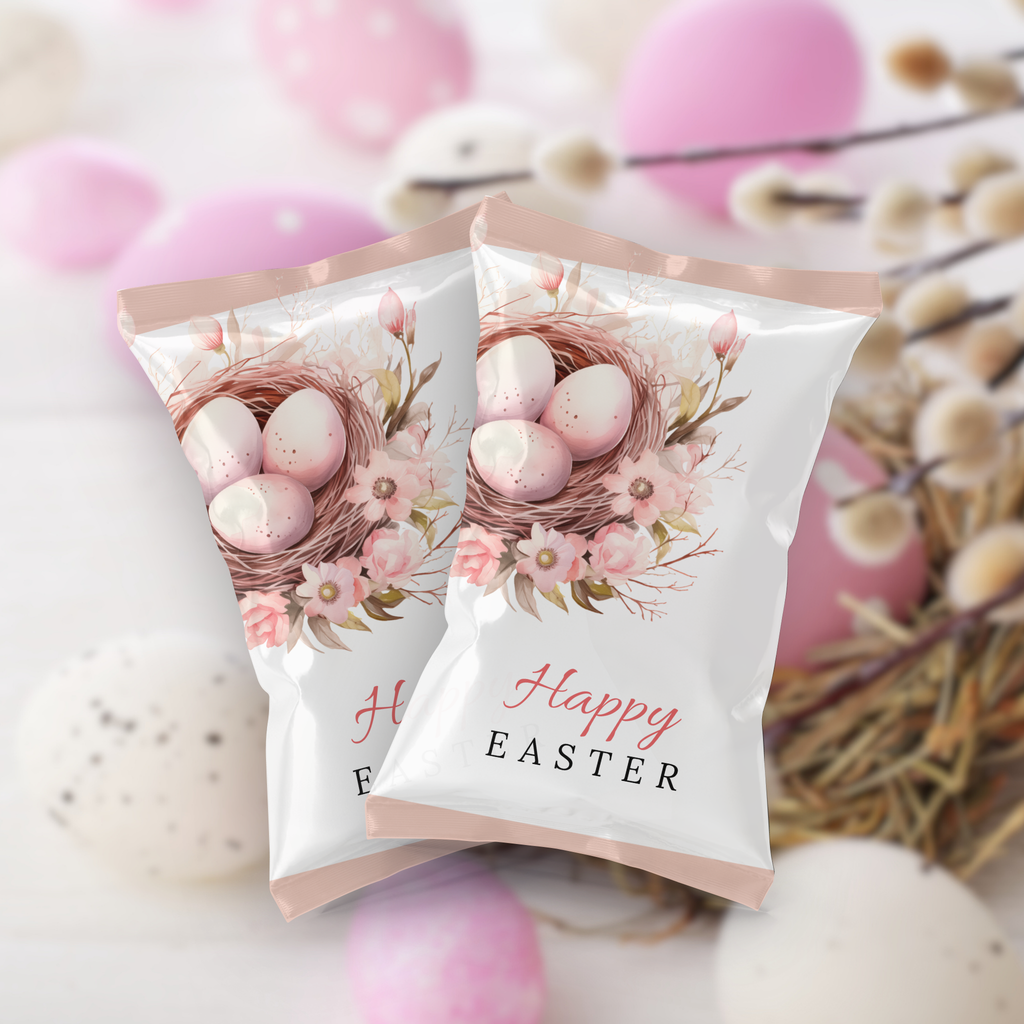 Easter Chip Bag - Ready to Print