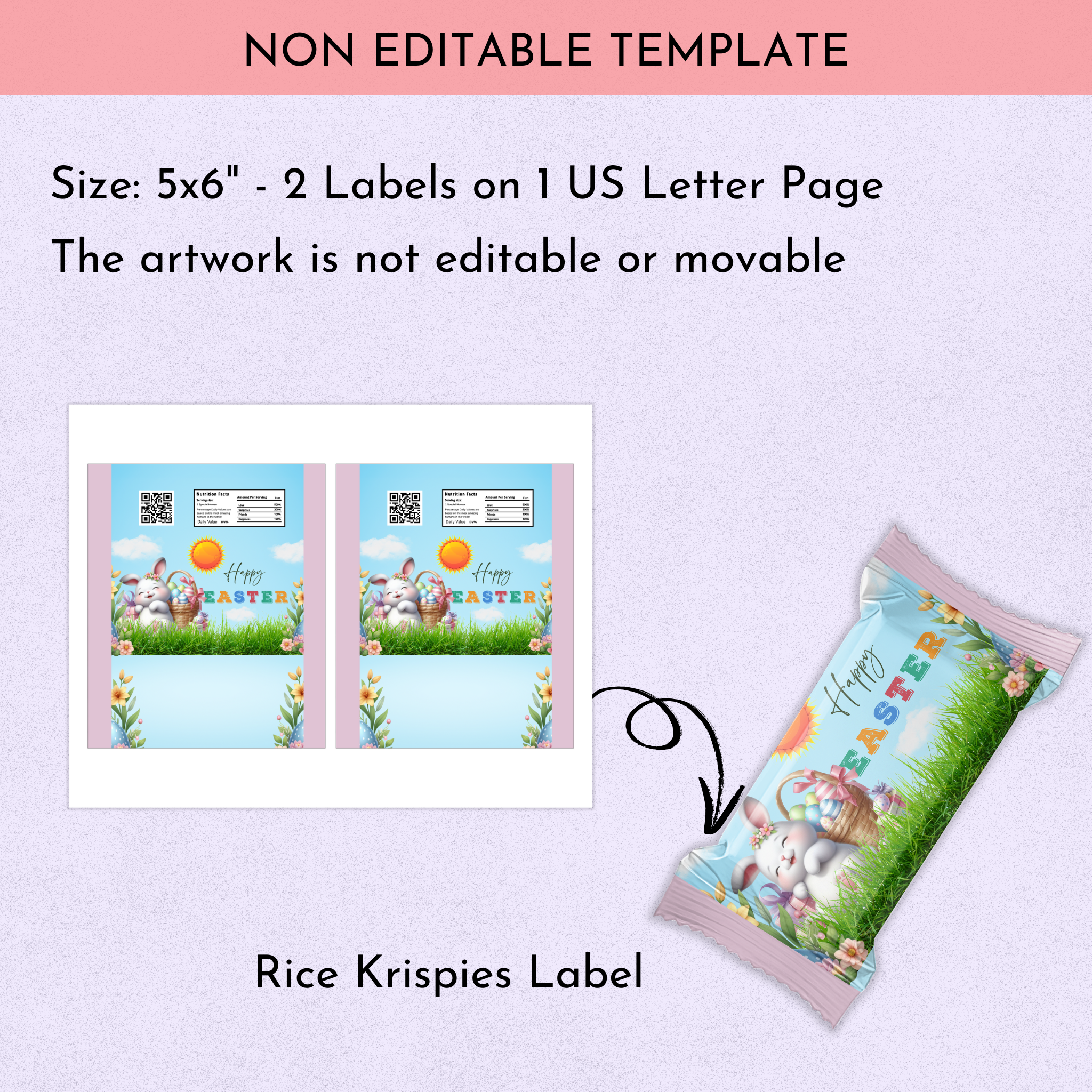 Easter Bunny Party Favor Bundle