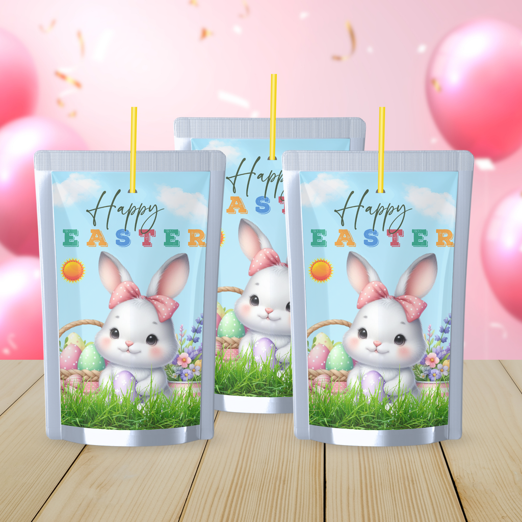 Easter Bunny Juice Label - Ready to Print - 2