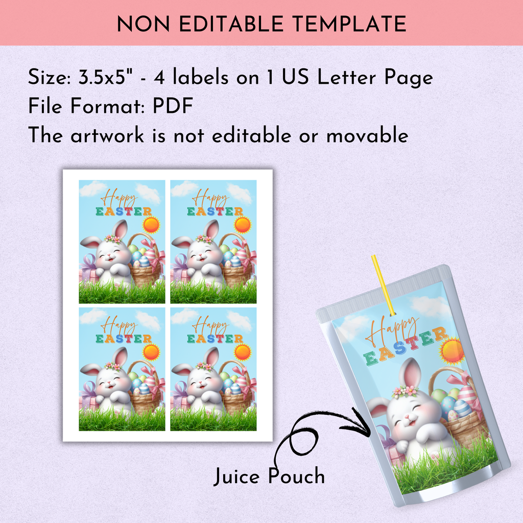 Easter Bunny Party Favor Bundle