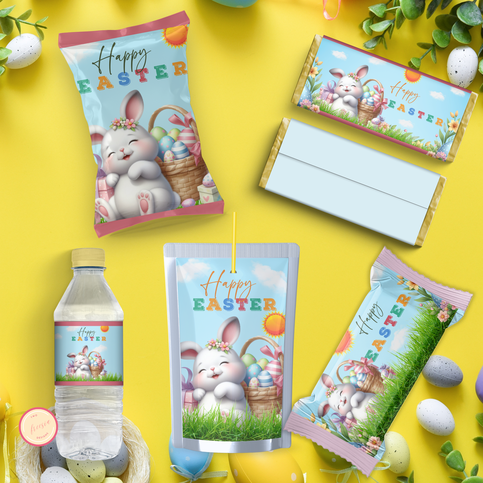 Easter Bunny Party Favor Bundle