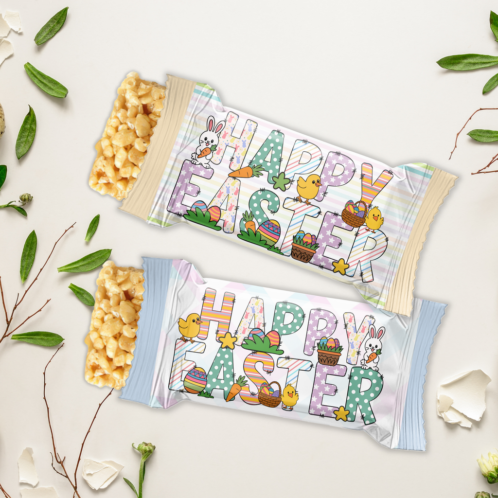 Easter Bunny Rice Treat Labels - Set of 2