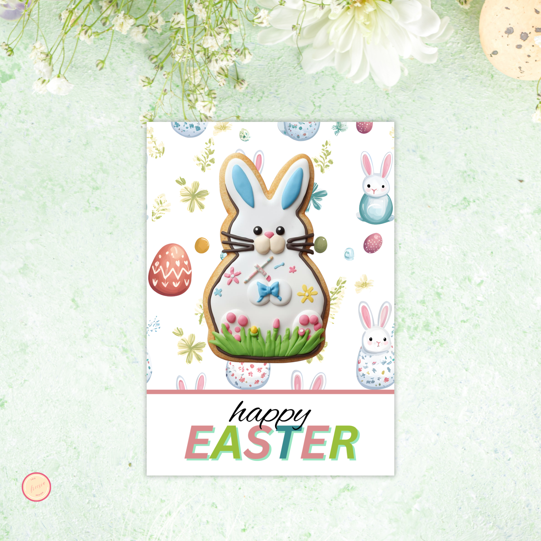 Easter Cookie Card