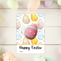 Happy Easter Cookie Card