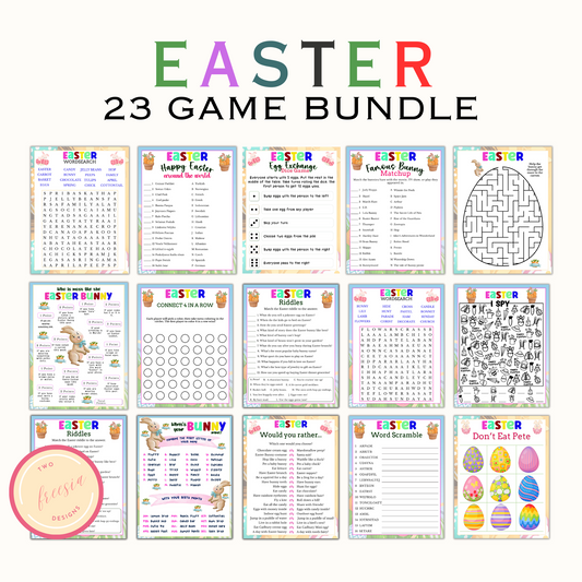 Easter Party Games - (23 Games)