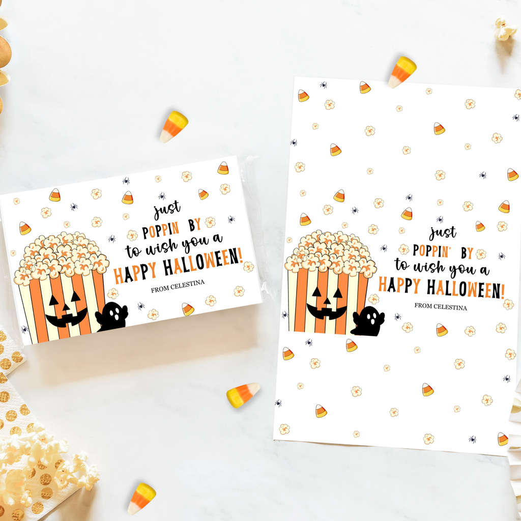Halloween Popcorn Wrapper -1